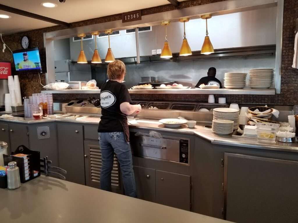 Wright’s Family Diner banner